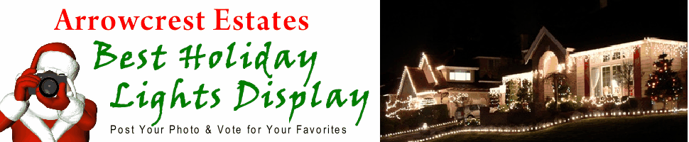 Arrowcrest Estates 2008 Holiday Lights