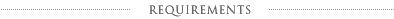 Requirements