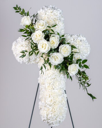 Floral Cross Tributes