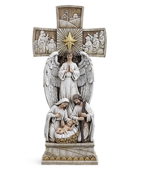 Holy Family Nativity Cross