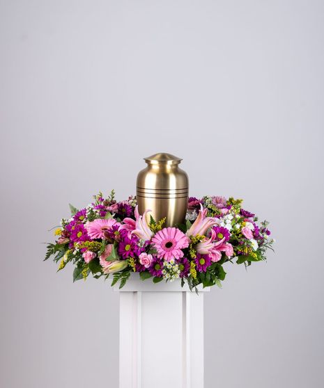 Blooming Grace Cremation Wreath