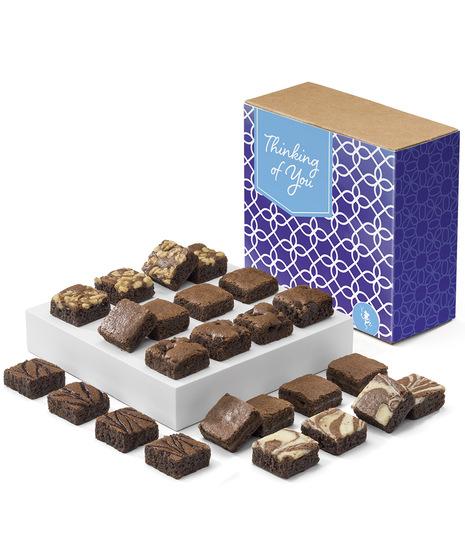 Thinking You Morsel- 24 Bite-Size Brownies