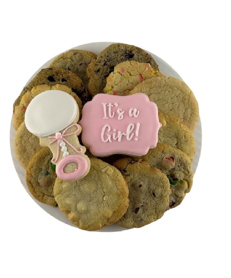 It's A Girl Cookies