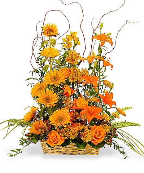 Nature's Warmth Floor Basket