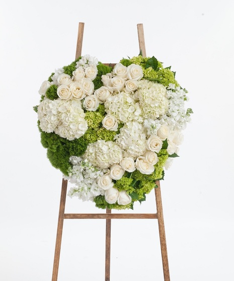 Beloved Floral Heart