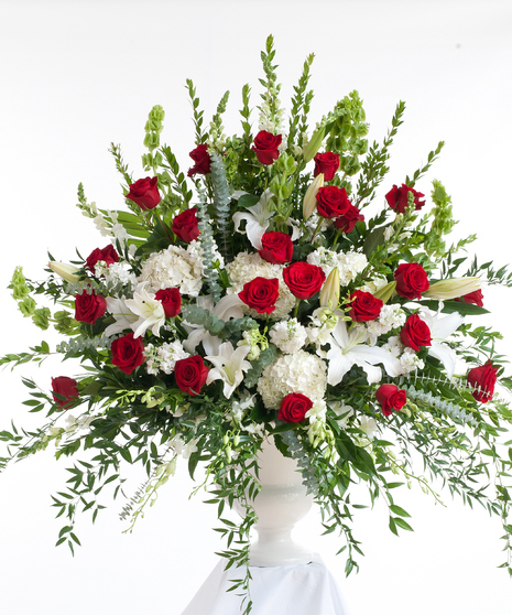 Red & White Traditional Tribute