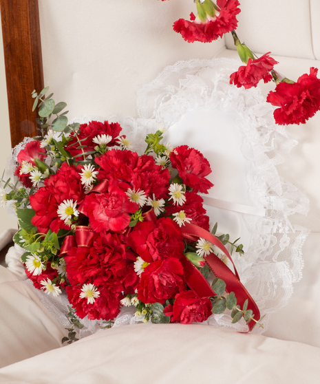Red Carnation Adornment