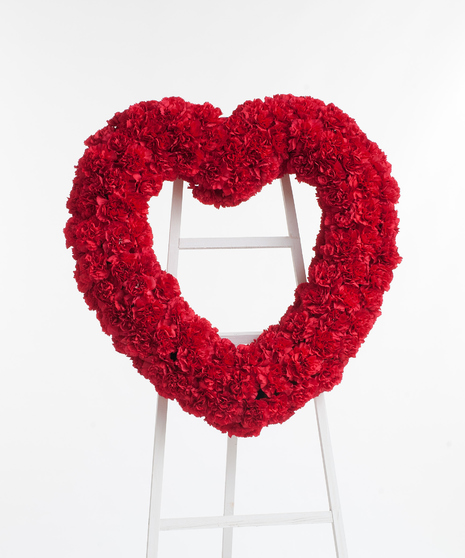 Red Carnation Heart