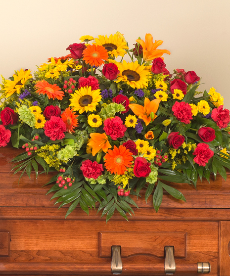 Tuscan Casket Spray