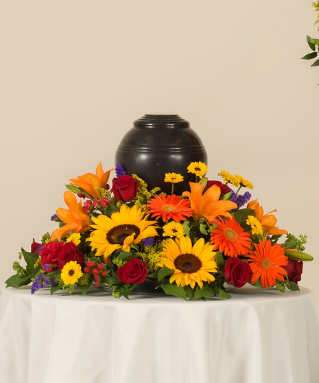 Tuscan Memorial Urn Arrangement