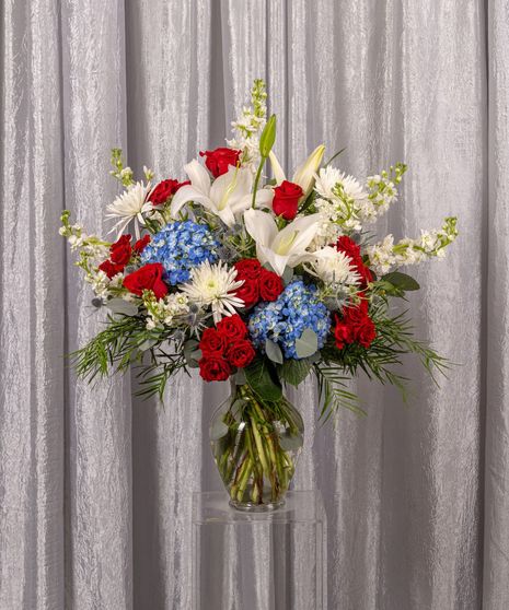 Patriotic Vase
