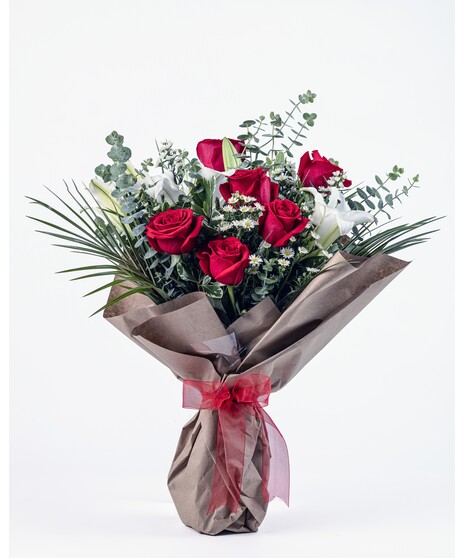 Red and White Spirit Wrap