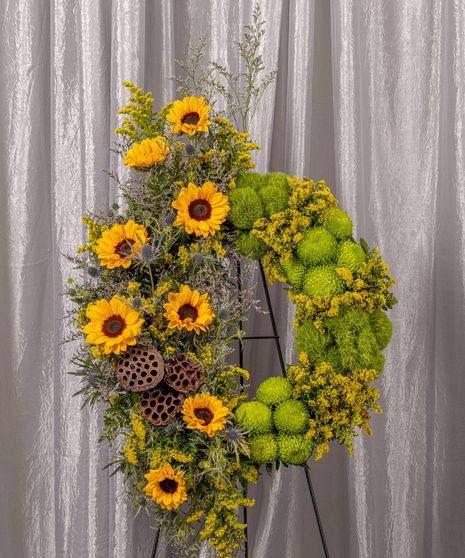 Solace Sun Wreath