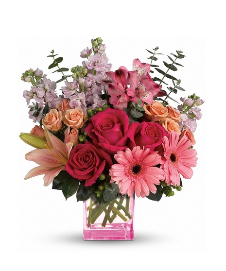 Painterly Pink