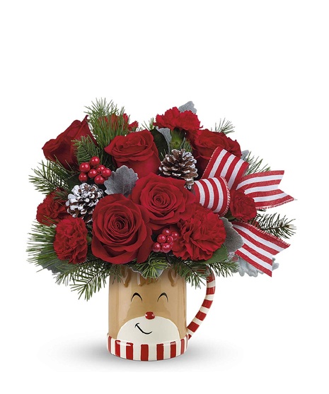 Send a Hug Reindeer Wish Bouquet